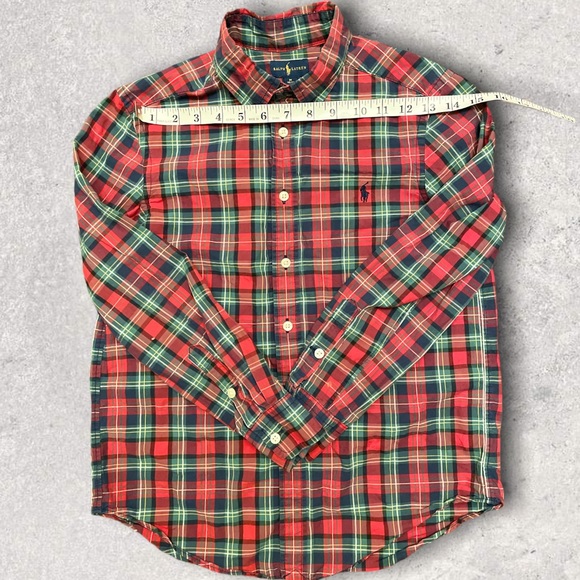 ⬇️ Boy’s Ralph Lauren Plaid Button Down Bundle, Medium - Picture 6 of 12